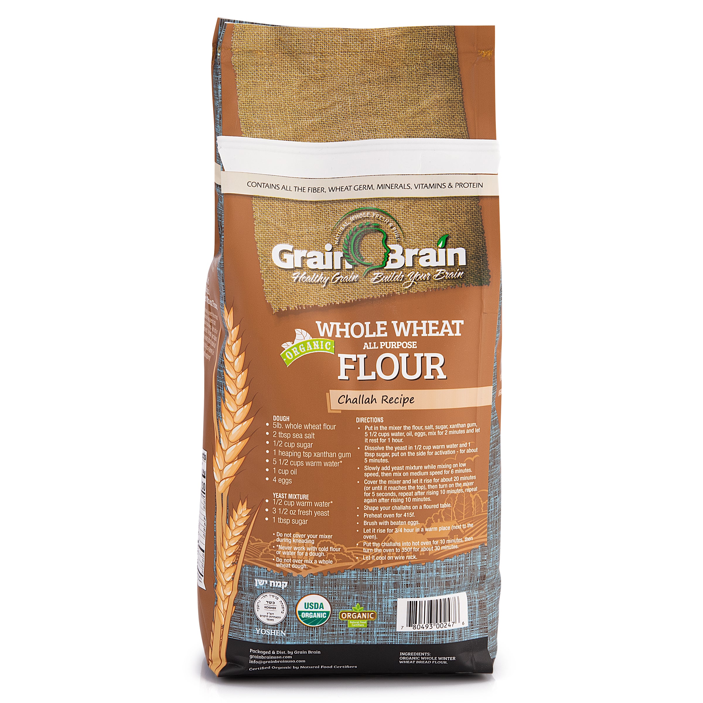 Organic Whole Wheat Flour